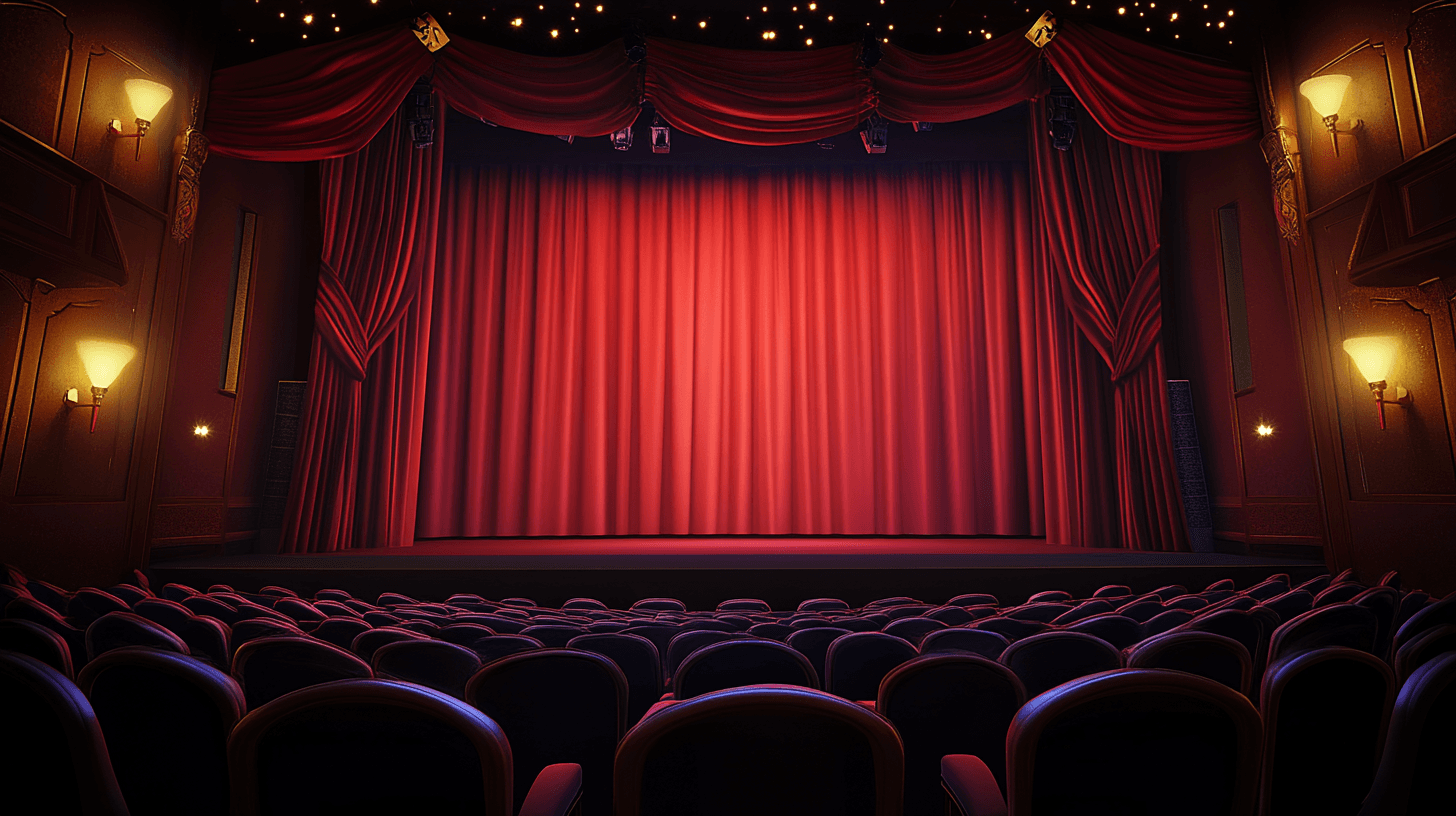 Theater lobby